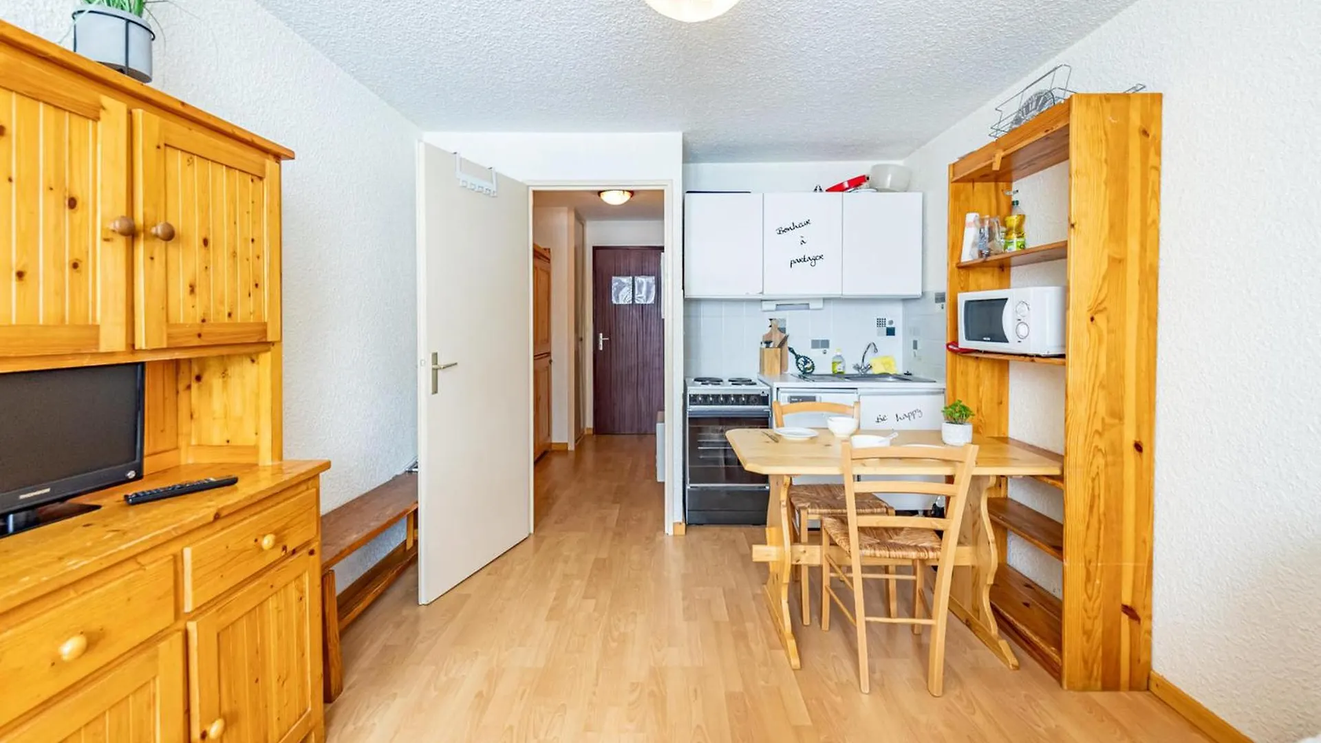 Apartment Studio Lumineux 4 Pers Proche Pistes, Tv, Cuisine Equipee - Fr-1-807-103 Saint-Francois-Longchamp